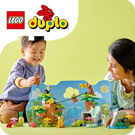 10973 LEGO® DUPLO® Vahşi Güney Amerika Hayvanları 71 Parça