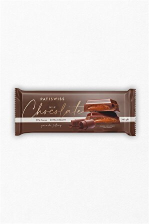 Kakao Krema Dolgulu Sütlü Çikolata 240 g