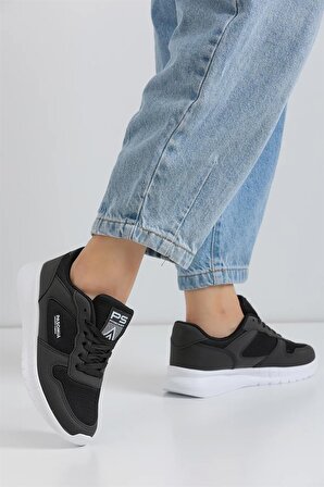Unisex Sneaker 011 - Siyah Beyaz