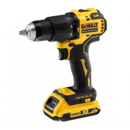 Dewalt DCD709D2T-QW 18/2.0Ah Li-ion Kompakt Kömürsüz Akülü Darbeli Vidalama