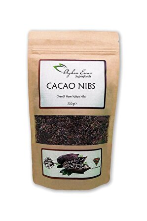 Süper Gıda Saf Kakao Çekirdeği Nibs (granül) 200 gr