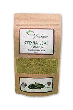 Süper Gıda Stevia Yaprağı Öğütülmüş 125 gr