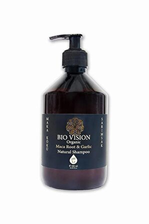 Bio Vision Organic Maka Kökü & Sarımsak Şampuan 500ml