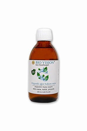 Bio Vision Organik Ağız Bakım Suyu 250ml