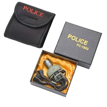 Police PC-C1803 Cree Power Led Ampüllü Kafa Feneri