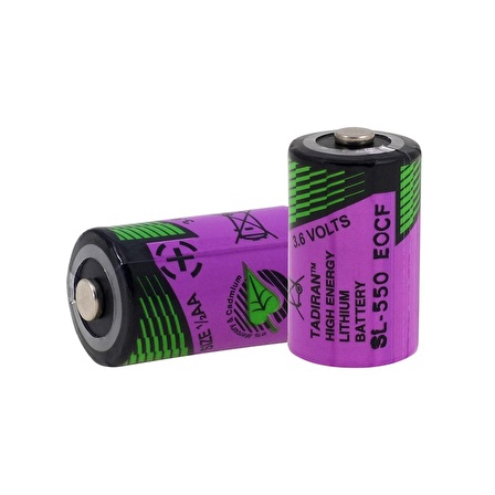 Tadiran SL-550/S, TLH-5902/S  1/2AA 3.6V Lithium Pil - High Temp