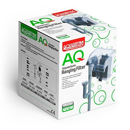 Aq501hf-Aquawing Akvaryum Şelale Fi̇ltre 8w 500l/H