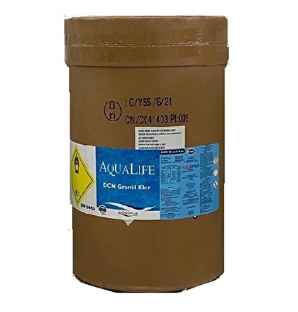 Aqualife %56'lık Toz Klor 50 Kg