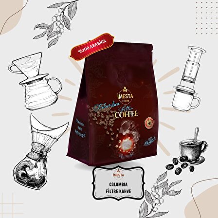 İmesta Colombia Organic Filtre Kahve 250gr