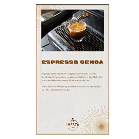 İmesta Organic Espresso Genoa 250gr