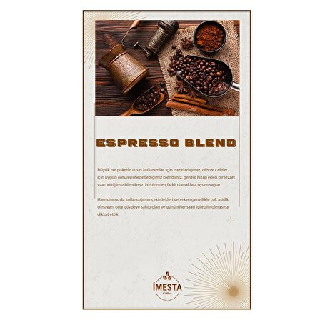 İmesta Organic Espresso Blend 1kg