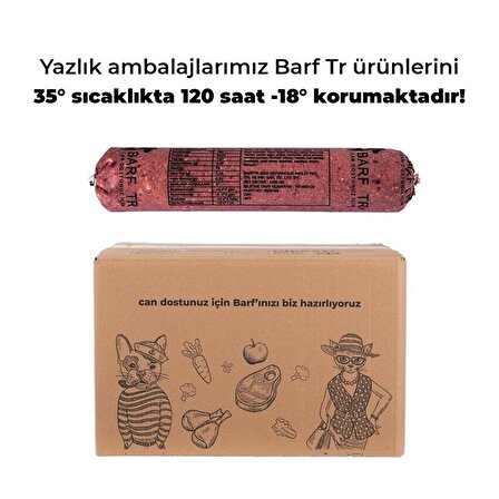 Mix Barf 20 kg Aç Bitir Paket Köpek Maması