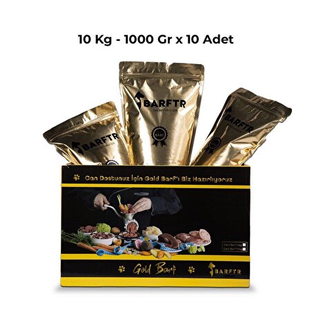 Gold Barf 10 kg Köpek Maması