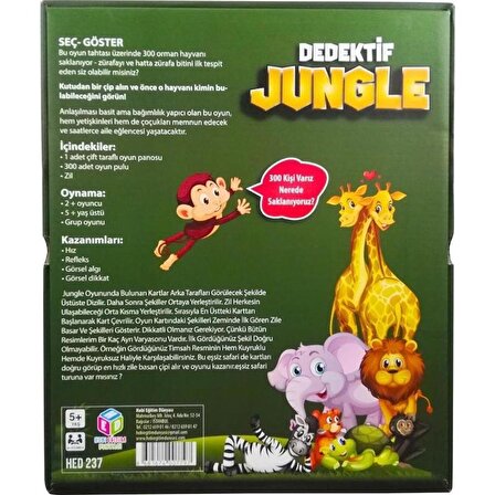 Dedektif Jungle Oyunu