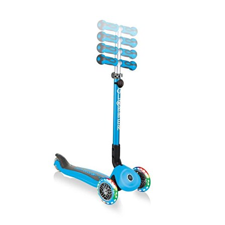 Globber Go Up Deluxe Işıklı Scooter - Mavi