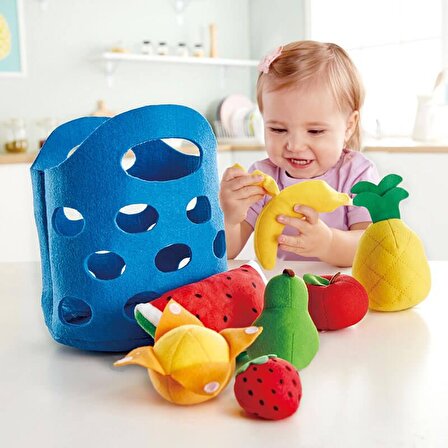 Hape Toddler Oyuncak Meyve ve Kovası