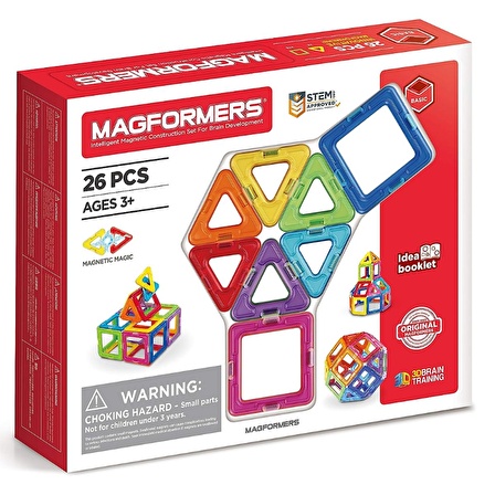 Magformers Mıknatıslı Basic Set - 26 Parça