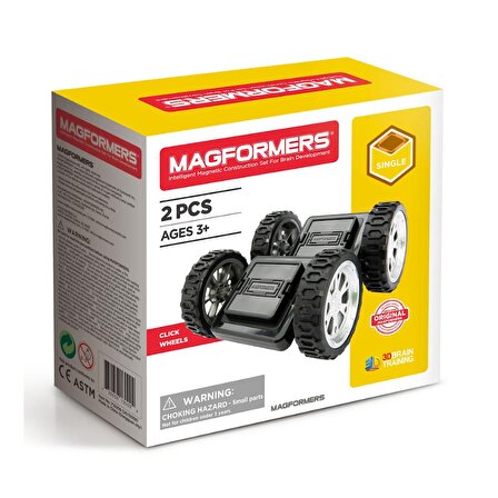 Magformers Mıknatıslı Click Wheel Set - 2 Parça