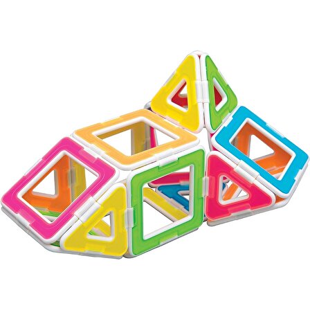 Magformers Mıknatıslı XL Neon Set - 30 Parça