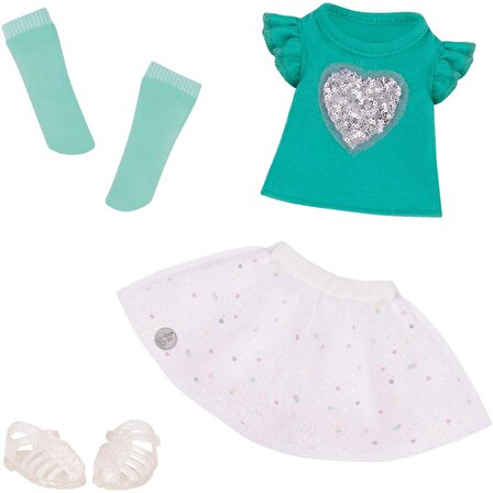 Glitter Girls Kıyafet Seti - Sparkling Top & Skirt