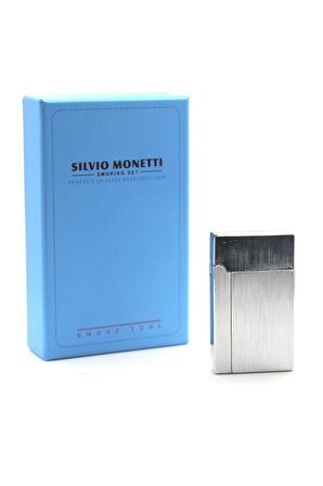 Silvio Monetti Gümüş Gazlı Çakmak SMC3004MR001