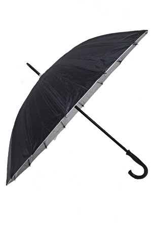 Marlux Siyah Erkek Baston Şemsiye M21MAR16TELR001