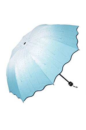 Marlux Mavi Yağmur Damlası Kadın Şemsiye M21MAR401R001
