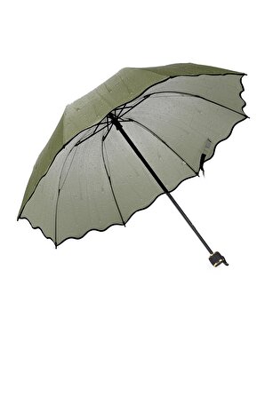 Marlux Haki Yağmur Damlası Kadın Şemsiye M21MAR401R003