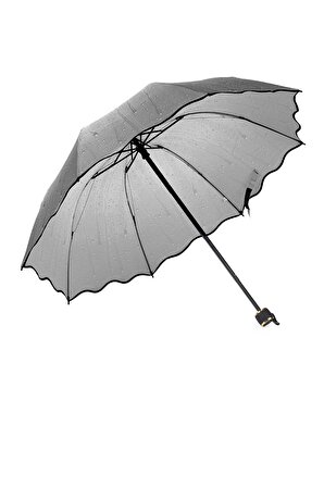 Marlux Siyah Yağmur Damlası Kadın Şemsiye M21MAR401R004