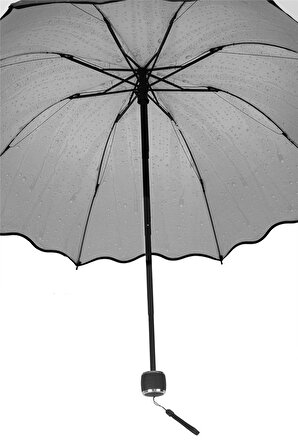Marlux Siyah Yağmur Damlası Kadın Şemsiye M21MAR401R004