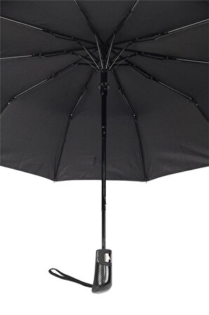 Marlux Siyah Kobra Saplı Premium Erkek Şemsiye M21MAR2015MR001