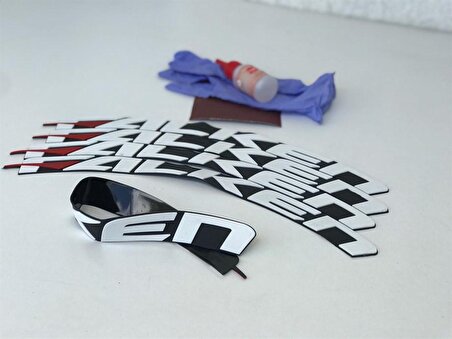 Falken Beyaz Kalıcı Lastik Yazısı Falken Sticker 4 Kit