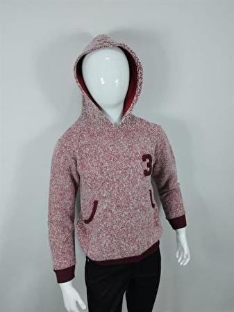 8632 KARVAN KIZ ÇOCUK KAPŞONLU SWEAT