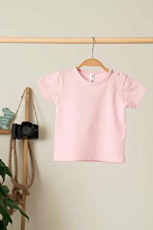 Twoo Kids Yakası Çıtçıtlı Unisex Çocuk Tişört