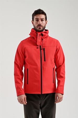 EXUMA ERKEK KIRMIZI SOFTSHELL MONT 2311100