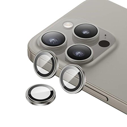 Apple iPhone 15 Pro ​Benks King Kong Corning Kamera Lens Koruyucu