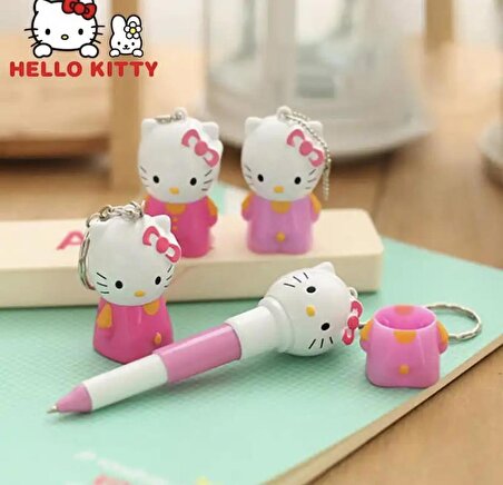 Hello Kitty Mini KALEM Fuşya 1 Adet