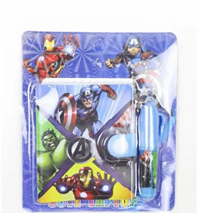 Avengers Karakterleri Mini Defter Kalem Set