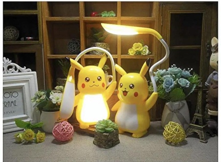  Anime Pokemon Pikachu Masa Lambası 