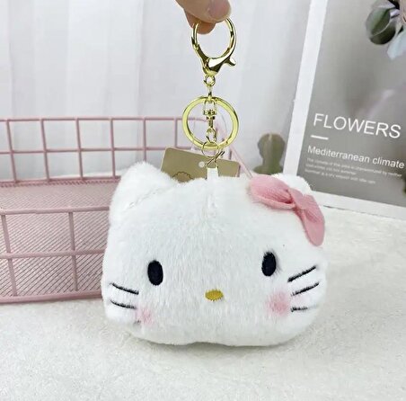 Kawai Sanrio Hello Kitty Bozuk Para Cüzdanı Anahtarlık