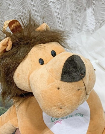 Aslan Peluş Yumşacık Sırt Çantasın  45 cm 