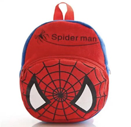 Örümcek Adam Spider-Man Peluş Sırt   Çantası  24*20  Mini Çanta