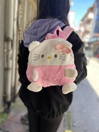 Hello Kitty Sırt Çantası 30 CM Peluş