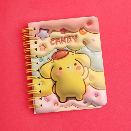 Sanrio Pompom Purin Mini Defter 