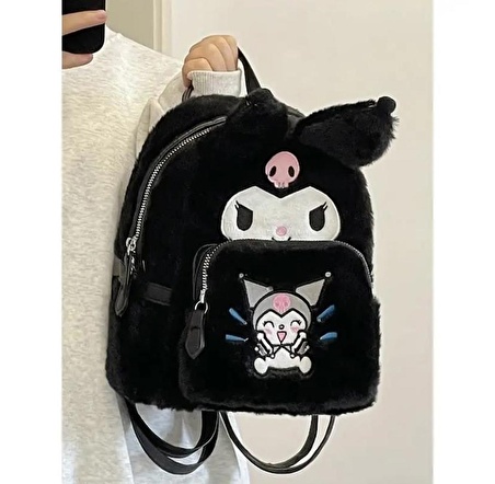 Sanrio Kuromi Peluş Sırt Çantası 