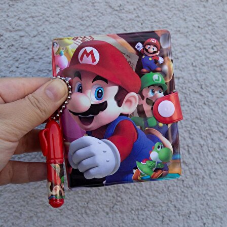 Süper Mario Defter Kalem Set Mini