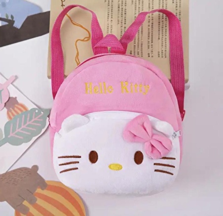 Hello Kitty  Peluş Sırt Çantası 22 Cm