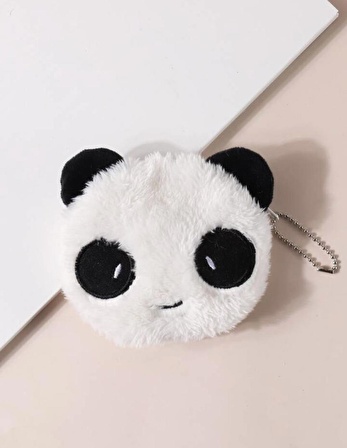 Peluş Panda Bozuk Para Cüzdanı