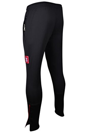 Seftil Z0218 Liga Pants Eşofman Altı Siyah Kırmızı