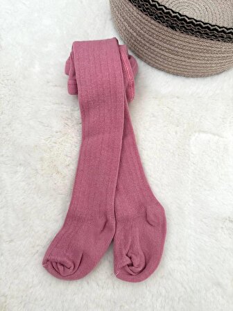 DEMES Fitilli Külotlu Çorap Gül Kurusu Renk